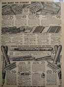 Sears Pens And School Supplies 1935 Ad
