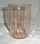 Depression Juice Glass in Pink