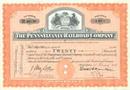 Pennsylvania RR Company Stock 1953 certificate