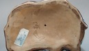 Wise Oriental man & reindeer, old, has cloth impressed bottom