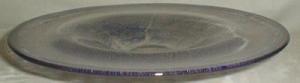 Randsfjord Norway Glass, handblown bowl in purple color