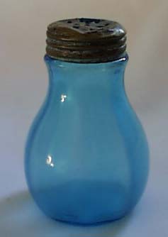 Old Blue Glass Shaker Beaumont Glass
