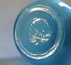 Old Blue Glass Shaker Beaumont Glass