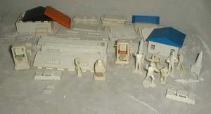 Tootsie Town pieces & people