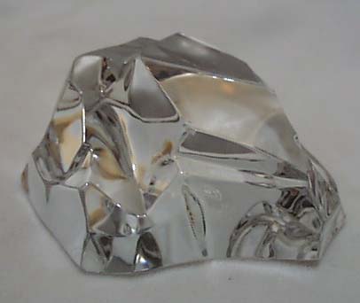 Val St Lambert Boy Scout Paperweight