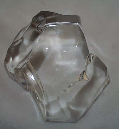 Val St Lambert Boy Scout Paperweight