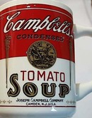 Campbells Tomato Soup Mugs 1950 Era