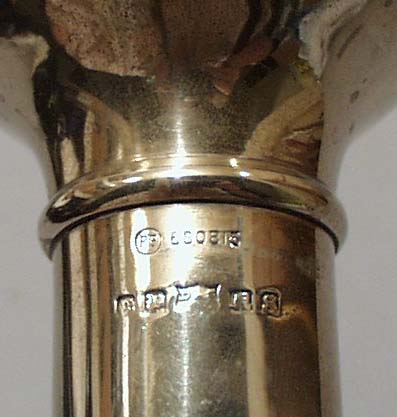 Silver Unusual Vase