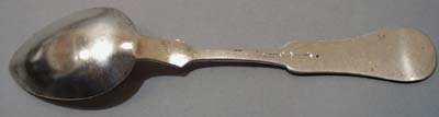 Sterling Silver Teaspoon Edwards 1800