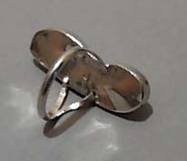 Double Turquoise & Sterling Ring