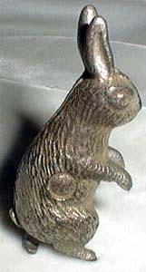 Peter rabbit ? old lead bunny