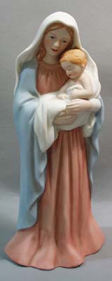 Madonna and Child Figurine