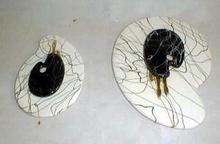 Trivits Spatterware Artist Pallet MODERN 50's