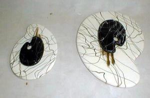 Trivits Spatterware Artist Pallet MODERN 50's