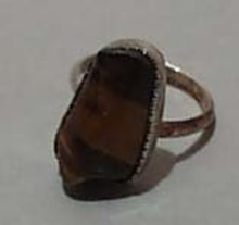 Tiger Eye & Sterling Silver Ring