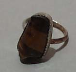 Tiger Eye & Sterling Silver Ring