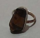 Tiger Eye & Sterling Silver Ring