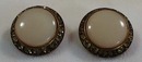 Mother of Pearl and Crystals Earrings
