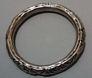 Bangle Bracelet Silver Tone