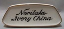 Noritake Ivory China Display Sign