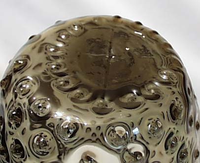 Smoke Color Hobnail Pitcher