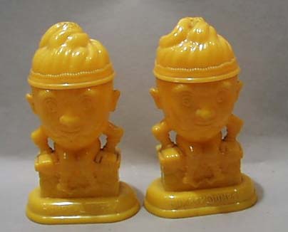 Humpty Dumpty Celluloid Salt & Pepper Shakers