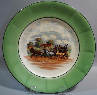 Empire Ware Dickens Days Plate