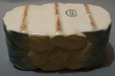Royal Copley yellow/green Flower Vase