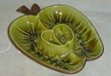 Treasure Craft, CA., #380 Apple dip tray