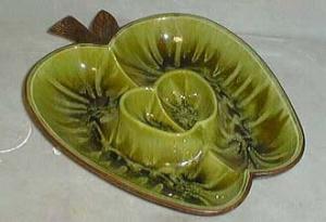 Treasure Craft, CA., #380 Apple dip tray