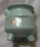 Camark Artware Pottery Vase Blue Green