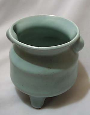 Camark Artware Pottery Vase Blue Green