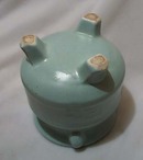 Camark Artware Pottery Vase Blue Green