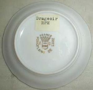 RPM Drageoir France Miniature Plate