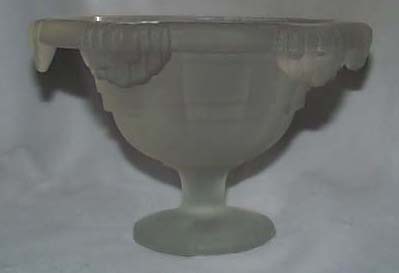 Satin Glass bowl, Unique design
