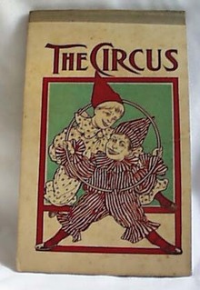 Pre 1900 Writing tablet titled THE CIRCUS