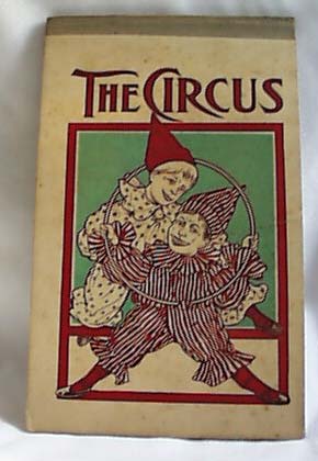 Pre 1900 Writing tablet titled THE CIRCUS