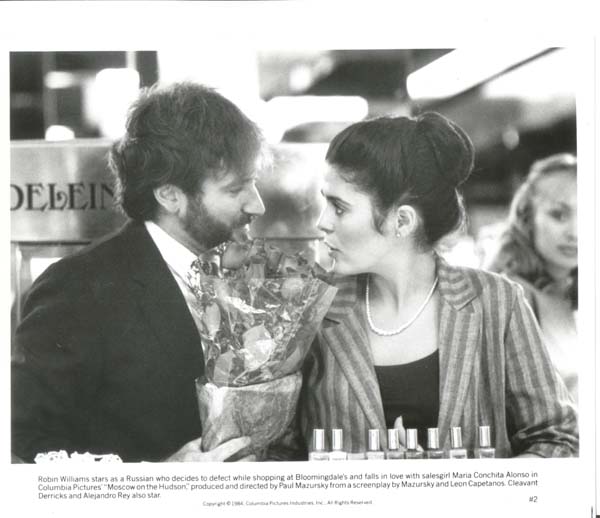 Moscow on the Hudson Robin Williams publicity