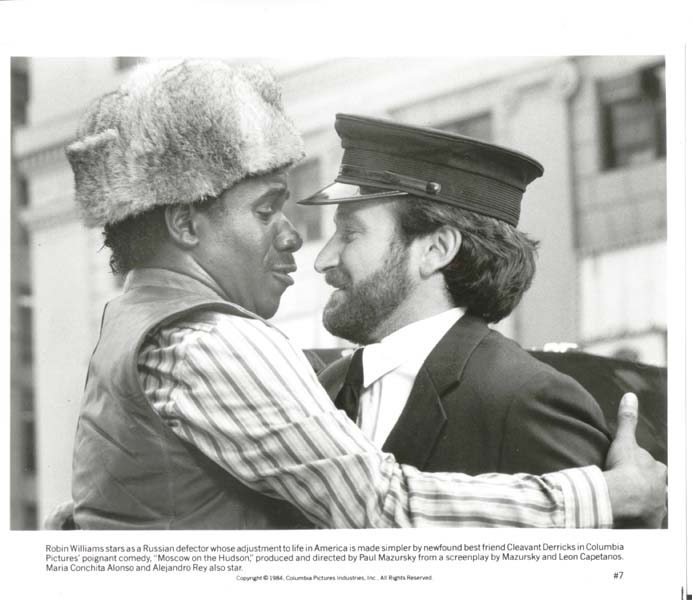Moscow on the Hudson Robin Williams publicity