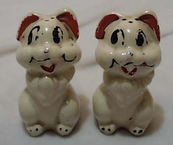 Walt Disney Dog Salt & Pepper old