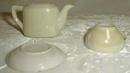 Miniature Child's Flower Cup & Saucer, Teapot