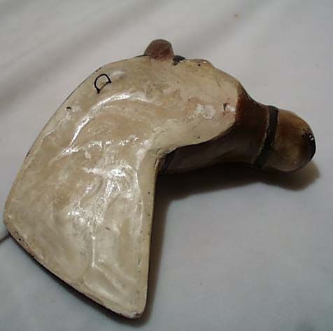 Chalk Arabian Horse head,
