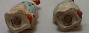 Clowns ride pigs ceramic s & p shakers Old!