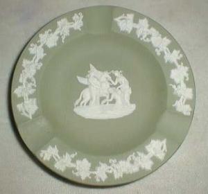 Wedgwood Ashtray Greek God Scene, inc. pegasus
