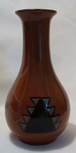 M Fleury South Dakota Indian Pottery Vase