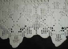 Hand Crocheted Cotton Bedsheet