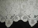Hand Crocheted Cotton Bedsheet