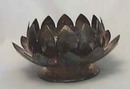 Silver plated flower frog by Leonard