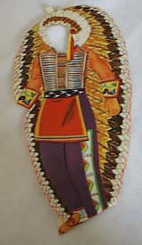 Hopi Indian paper dolls & clothes