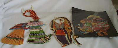 Hopi Indian paper dolls & clothes
